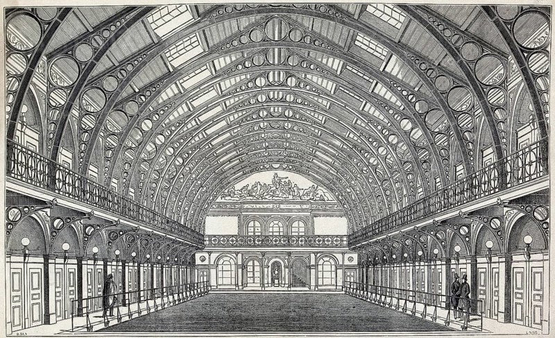 The Interior of the Diana Baths in Vienna