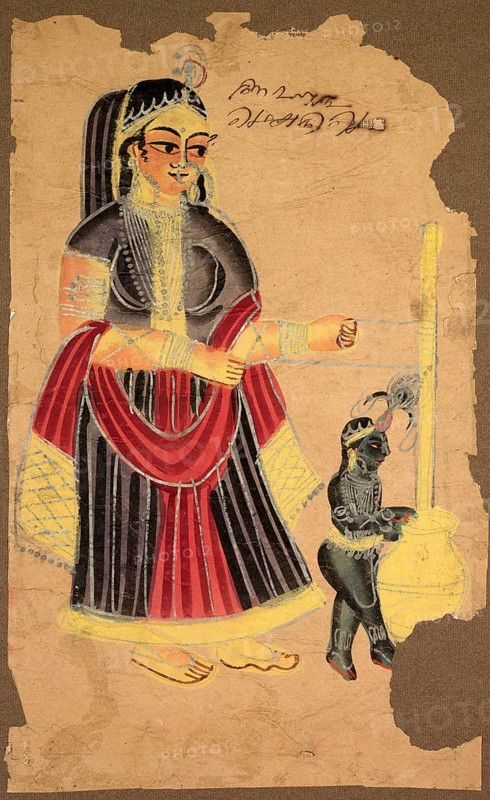 Yasoda and Krishna