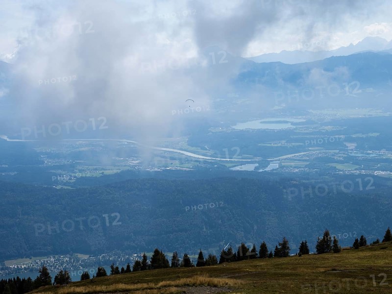 View from the Gerlitzen Alpe into the Drau Valley