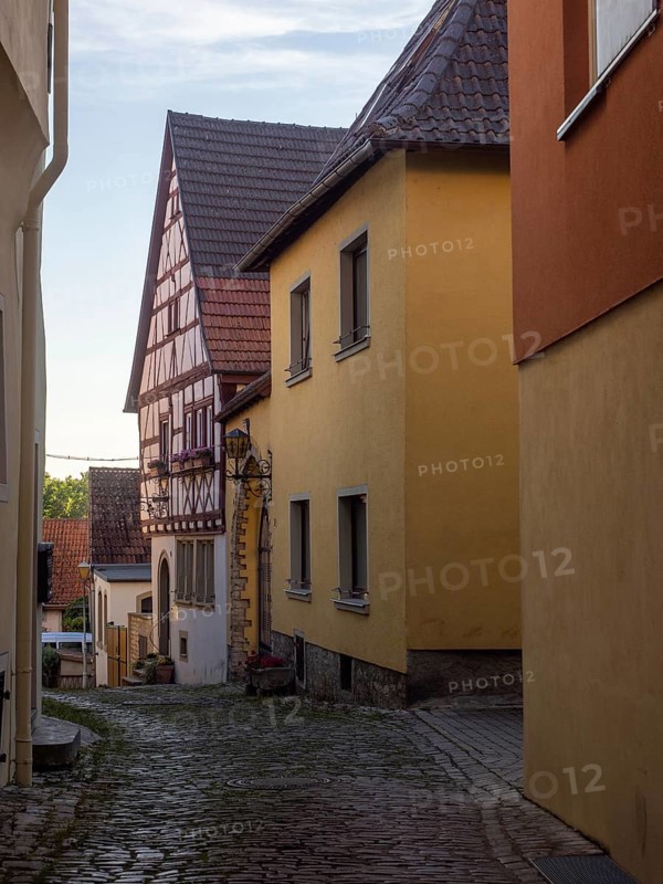 Alley with old houses