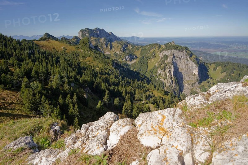 View of the Benediktenwand