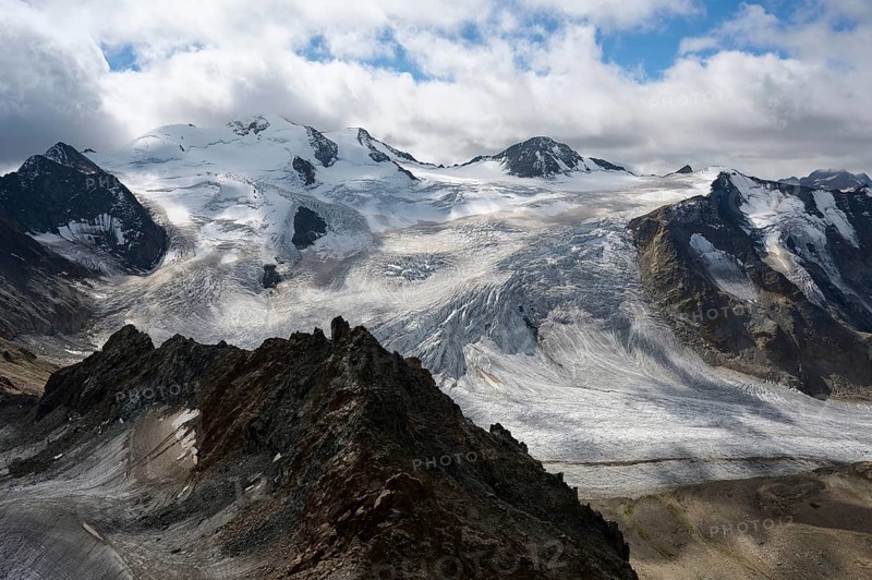 Wildspitze with Taschachferner