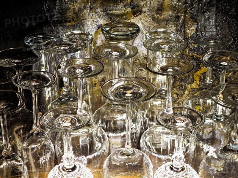 Lead crystal glasses