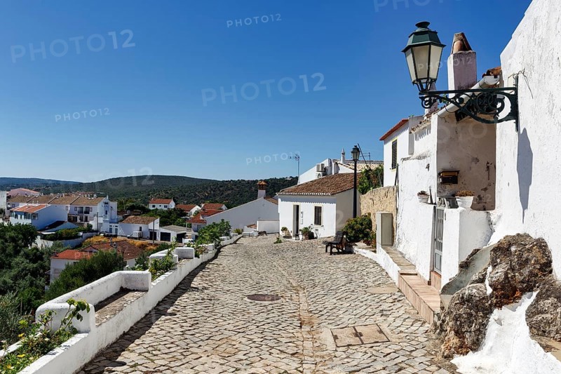Houses in the medieval village of Salir