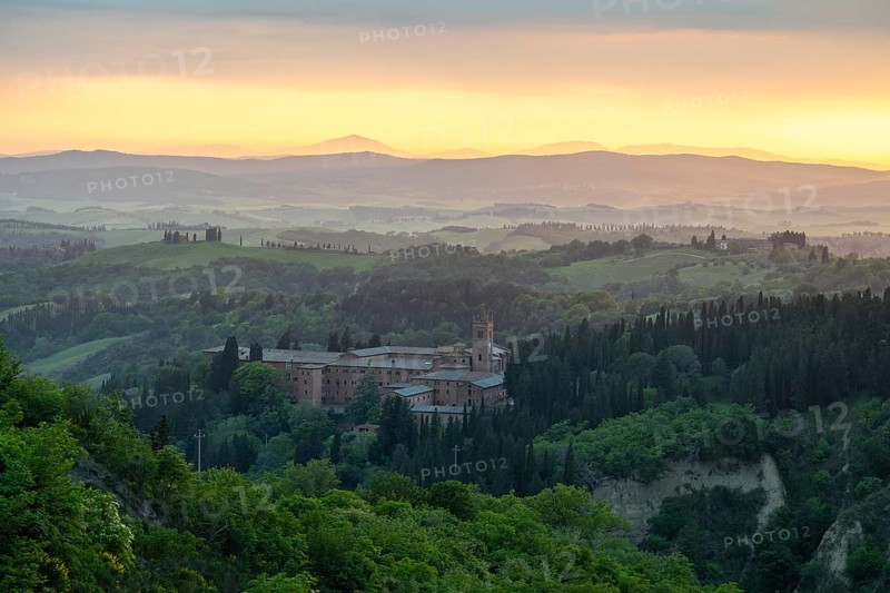 Abbey Abbazia di Monte Oliveto Maggiore