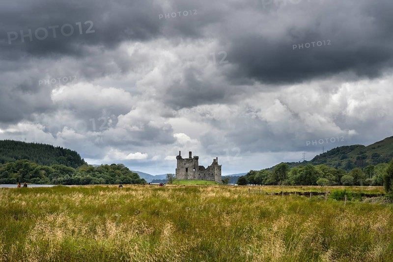 The ruins of Kilchurn Castle