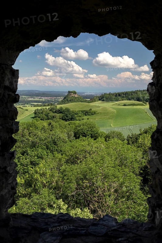 View from the ruins of Maegdeberg Castle