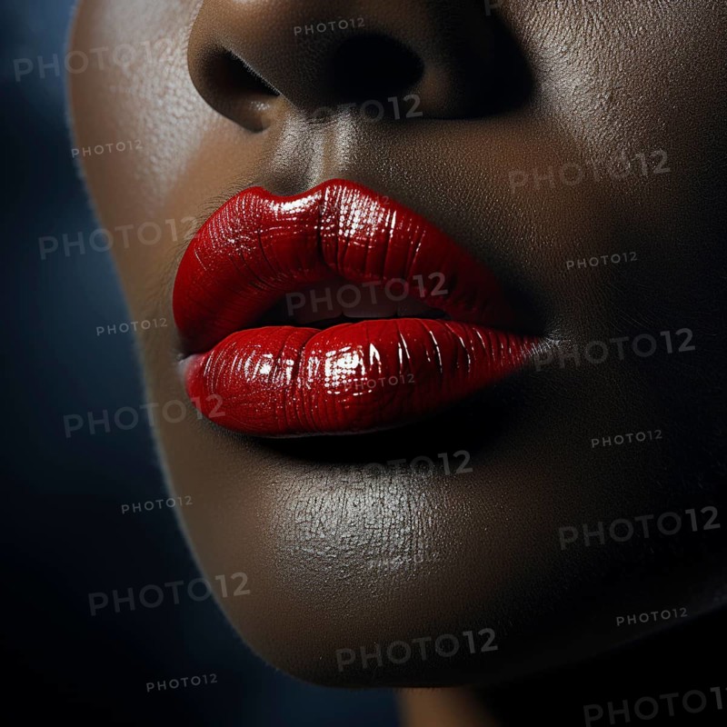 Close-up of a woman's lips