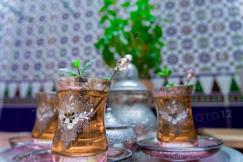 Moorish tea with mint