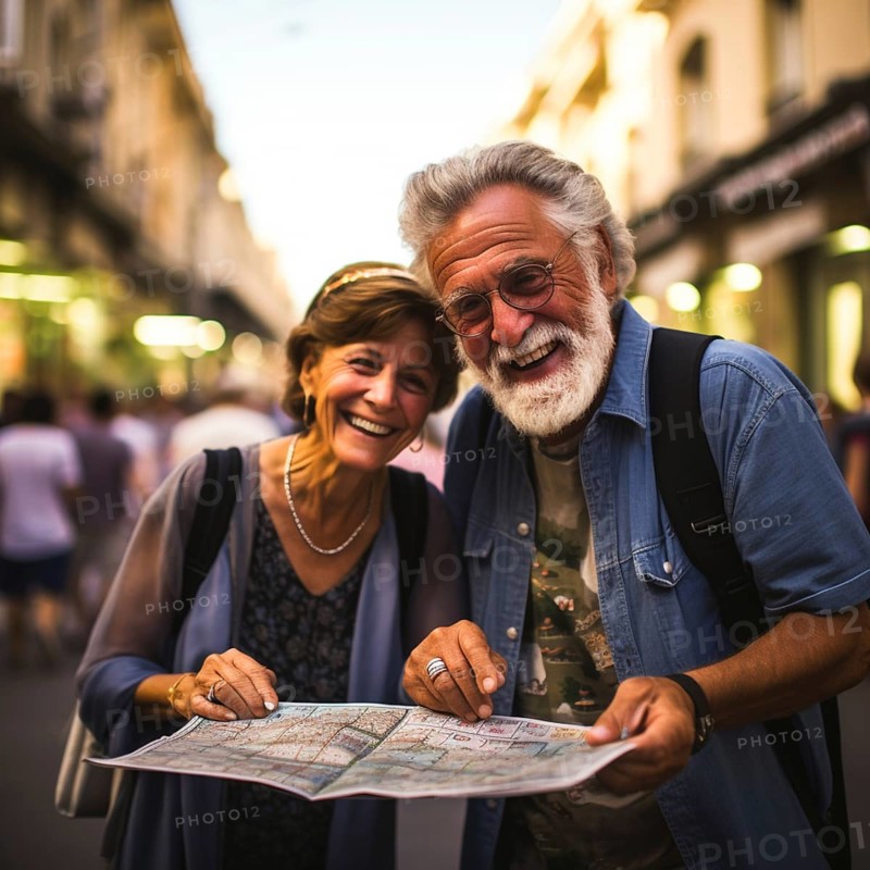 Sprightly seniors visit Rome and sights