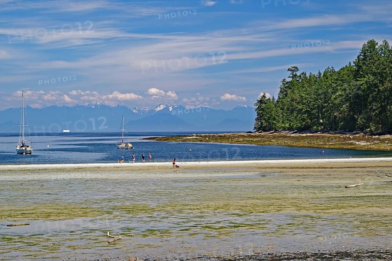 Beach and idyllic bay
