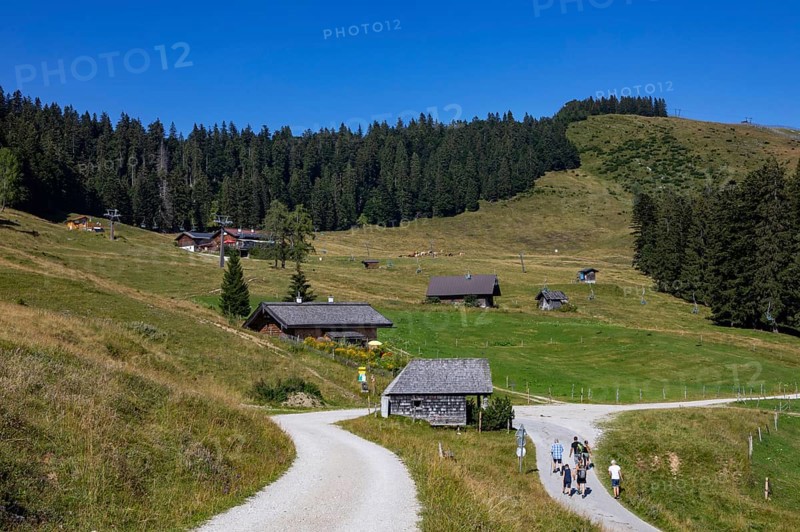 Spielbergalm with Spielbergalm Chapel