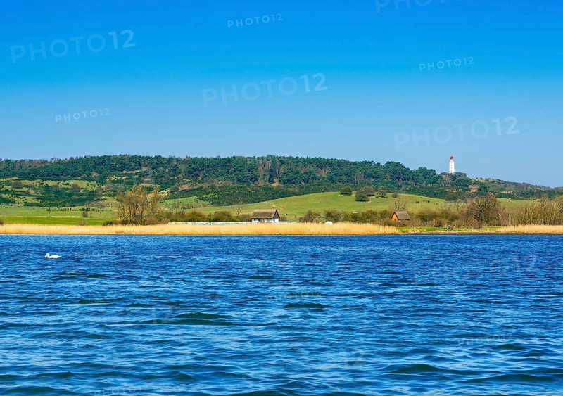 Listed lighthouse or beacon Dornbusch on the Schluckswiek or Schluckwieksberg