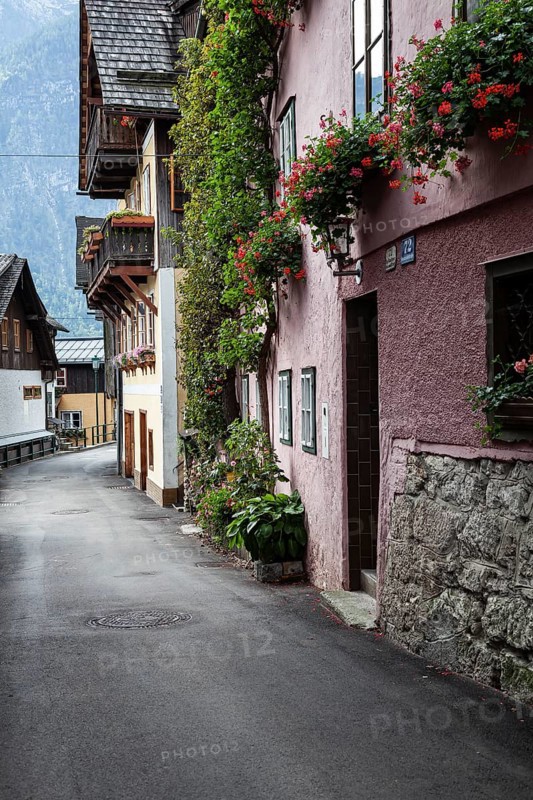 Alley in Hallstatt