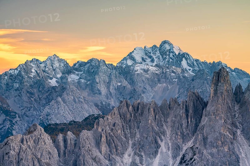 The jagged peaks of the Cadini di Misurina
