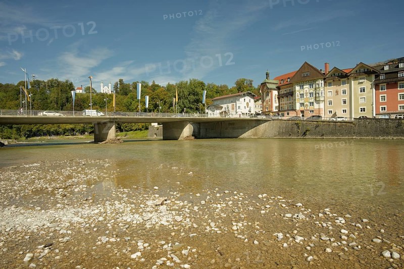 Low water in the Isar