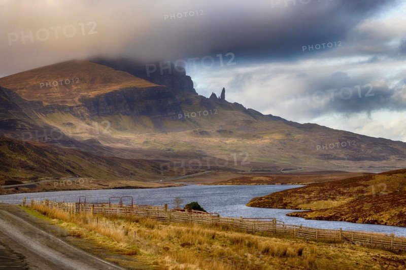 View of Old man of storr