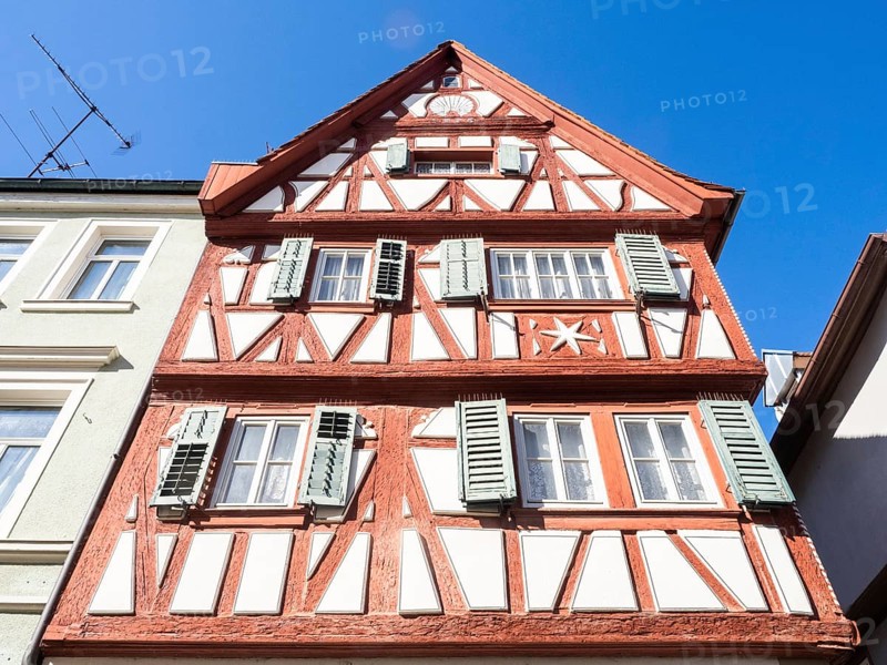 Half-timbered building