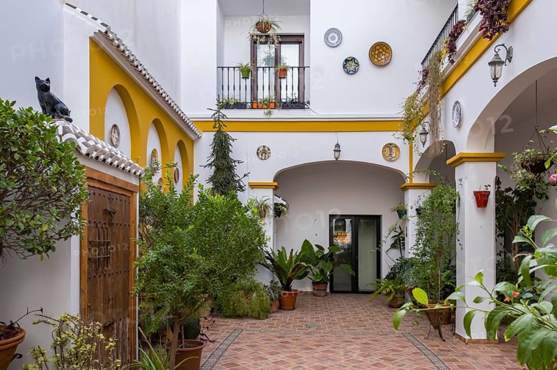 View of a inner courtyard