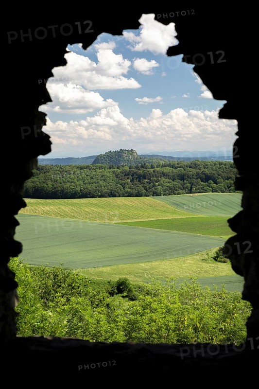 View from the ruins of Maegdeberg Castle