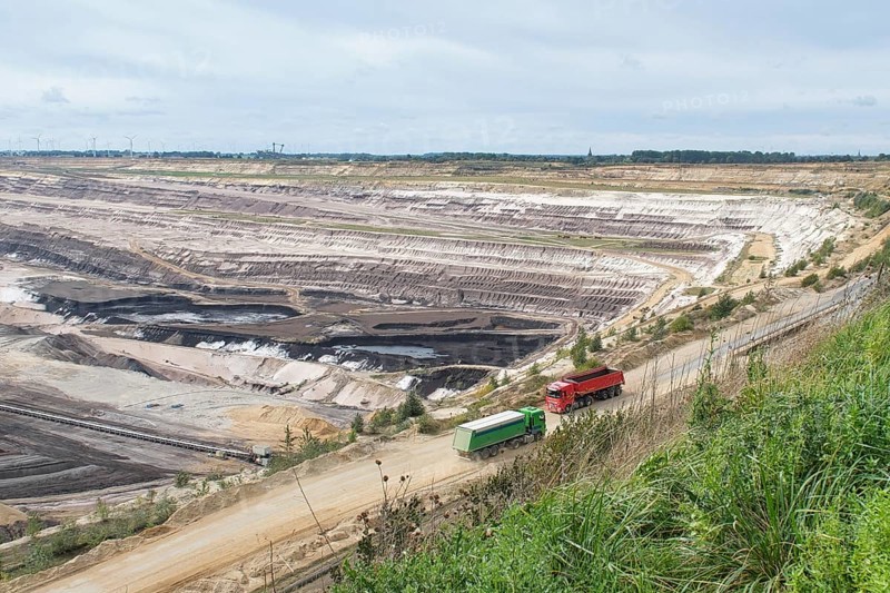 Garzweiler opencast lignite mine