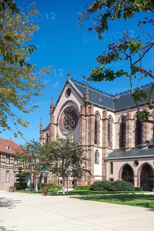 West facade of Notre Dame Chapel