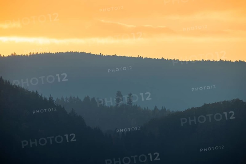 Sunset on a November evening