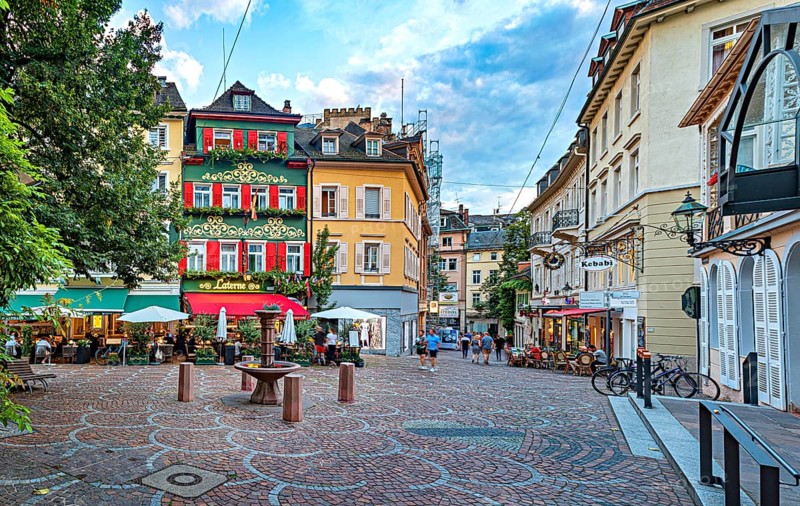 Jesuitenplatz in Baden-Baden