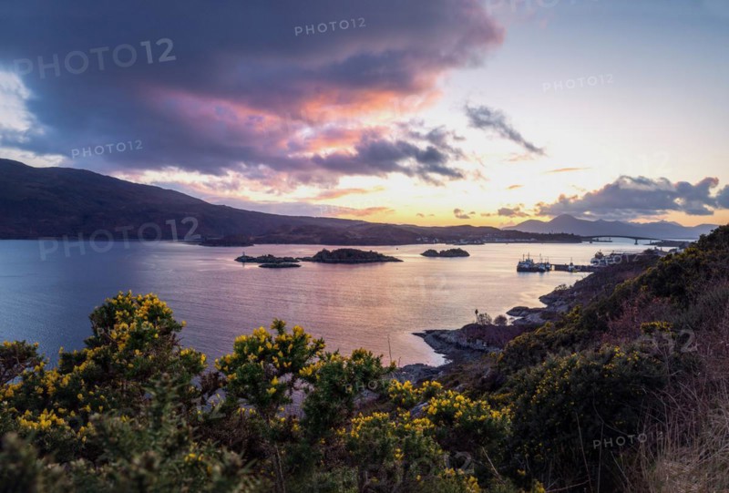 Sunset in Scotland