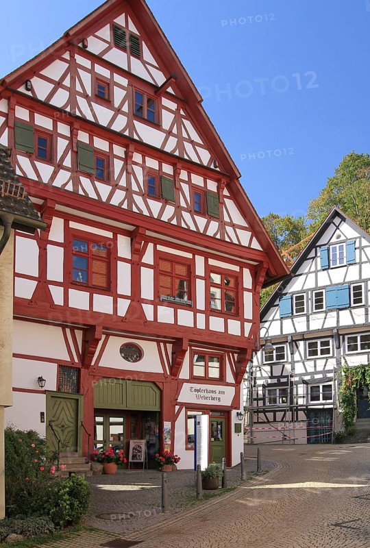 Half-timbered houses