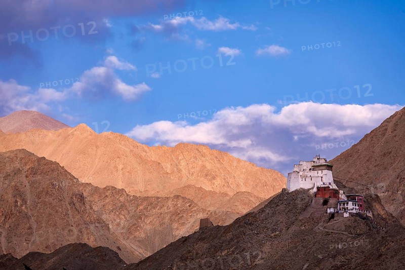 Namgyal Tsemo Gompa Monastery on Tsenmo Hill