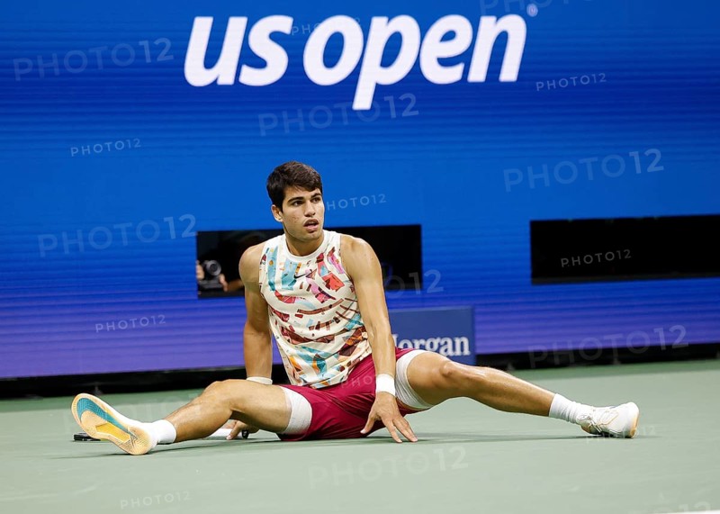 Tennisspieler Carlos Alcatraz
