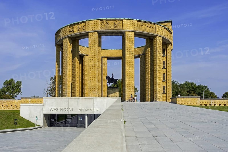 King Albert I Monument and visitors centre Westfront Nieuwpoort