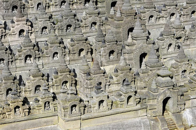 Detail of a temple in the Ganesha kingdom