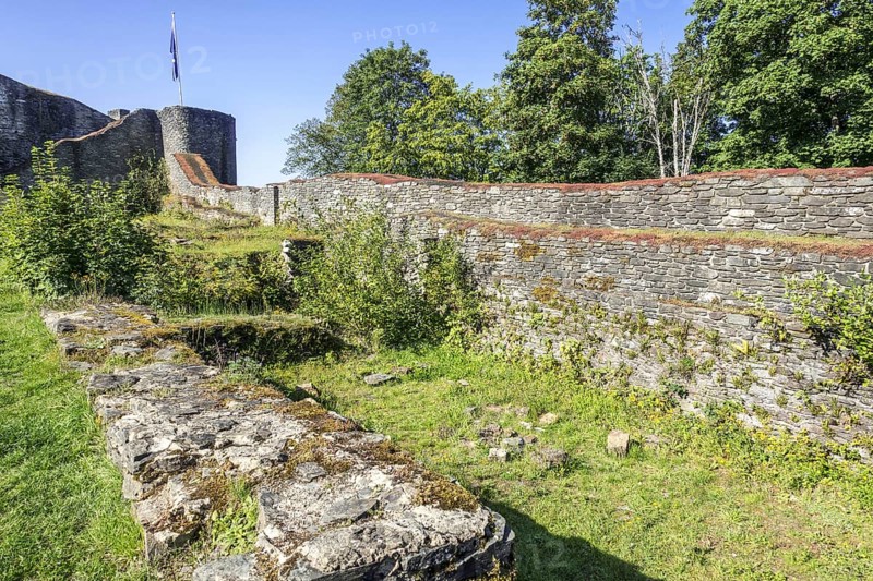Ruines of the 13th century Chateau d'Herbeumont