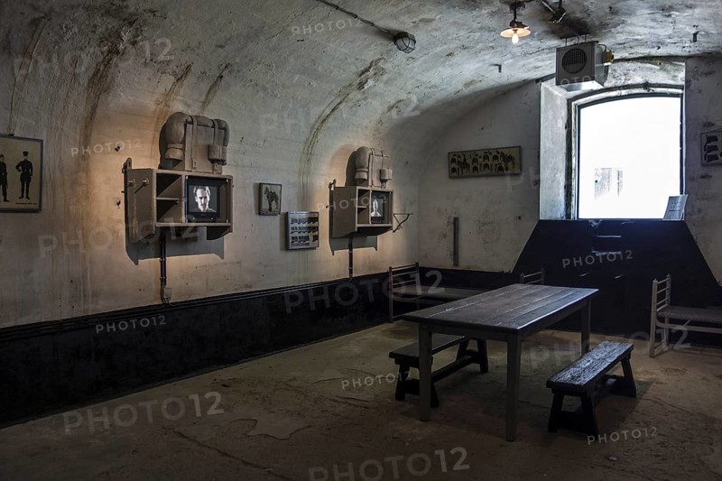 Sleeping quarters in the Fort de Loncin