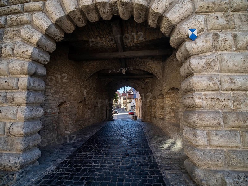 View through the Main Gate