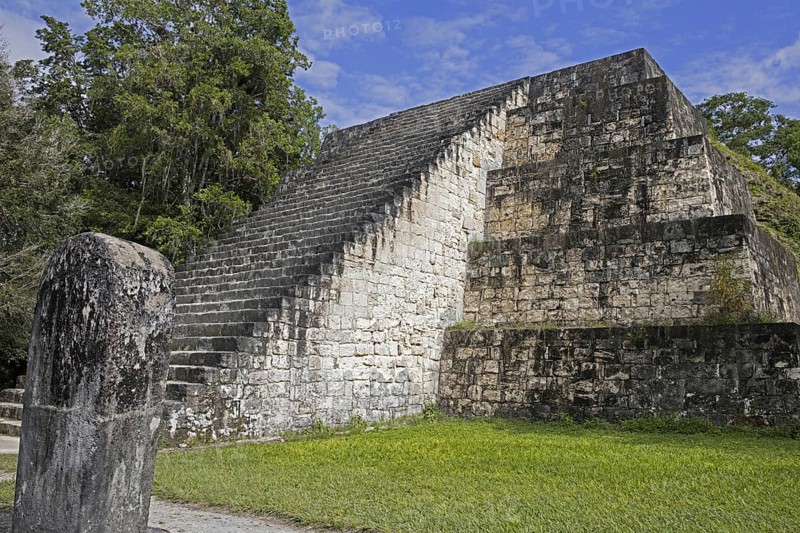 Old ruins of Tikal