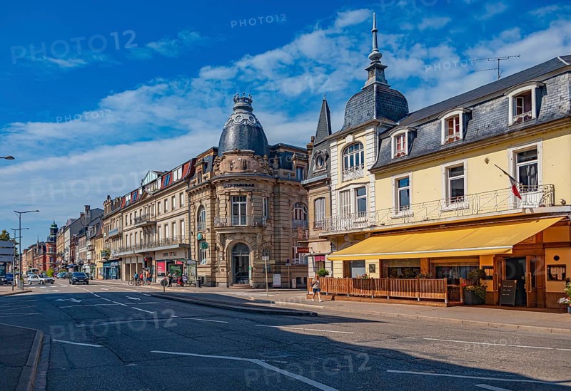 Rue Kleber of Colmar in Alsace
