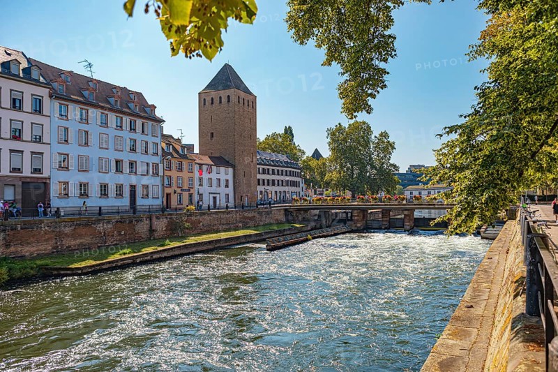Ecluse B de la Petite France of Strasbourg in France
