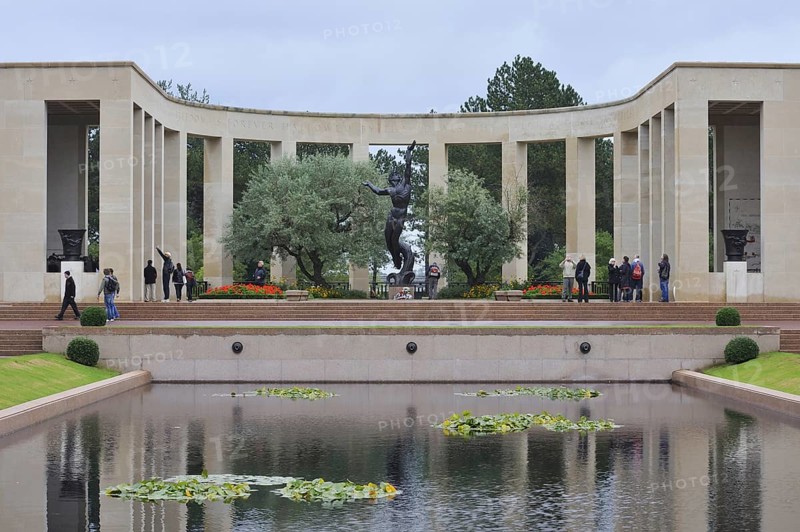 Second World War Two Normandy American Cemetery and Memorial