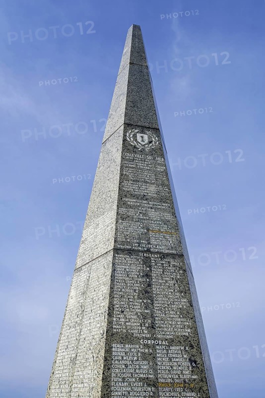 Monument 1st US Infantry Division Memorial at Omaha Beach