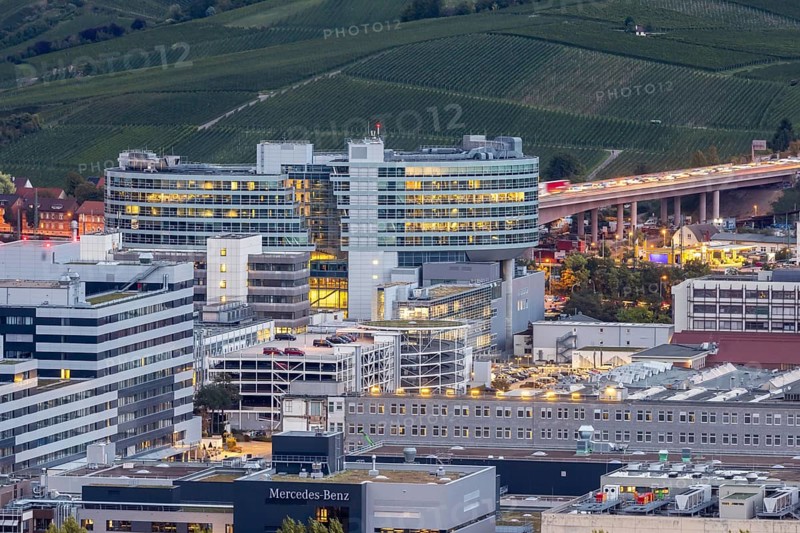 Mercedes-Benz Group plant Untertuerkheim with Van Technology Center VTC