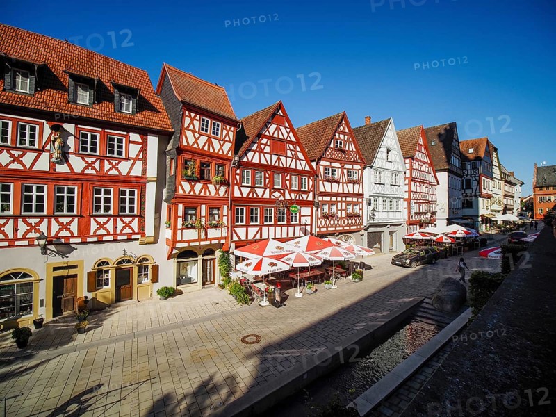 Half-timbered houses
