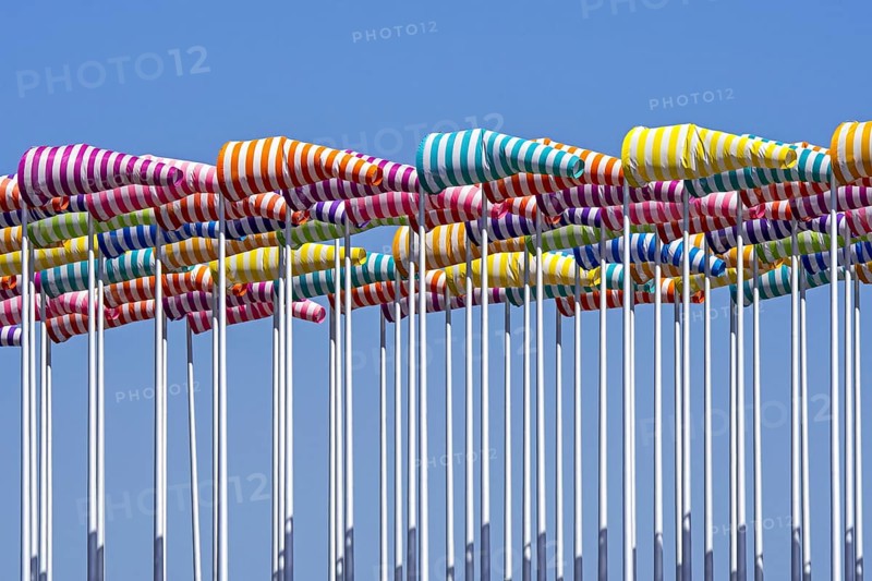 Artwork Le Vent Souffle ou il Veut by artist Daniel Buren