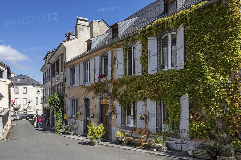 Hotel restaurant at the village Luz-Saint-Sauveur