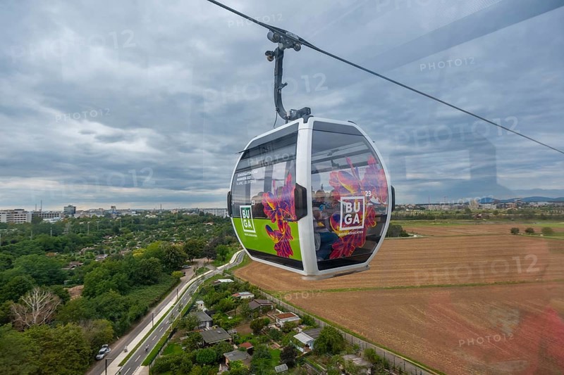 Cable car at the Federal Horticultural Show