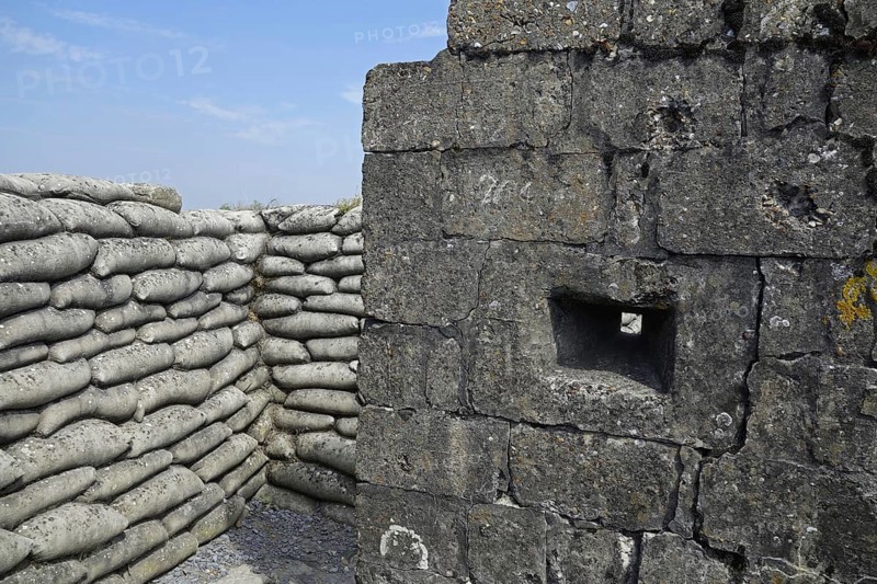 Bullet holes and loophole at the Dodengang