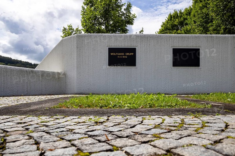 Future family grave of textile manufacturer Wolfgang Grupp and his family