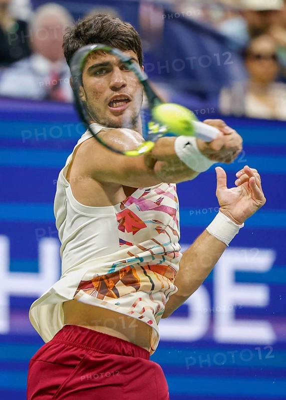 Tennisspieler Carlos Alcatraz